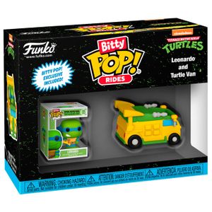 Bitty POP figura Teenage Mutant Ninja Turtles Leonardo i Turtle Van