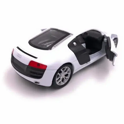 Audi R8 bijeli 1:43 slika 2