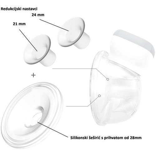 BabyOno Električna izdajalica Shelly, hands free slika 17