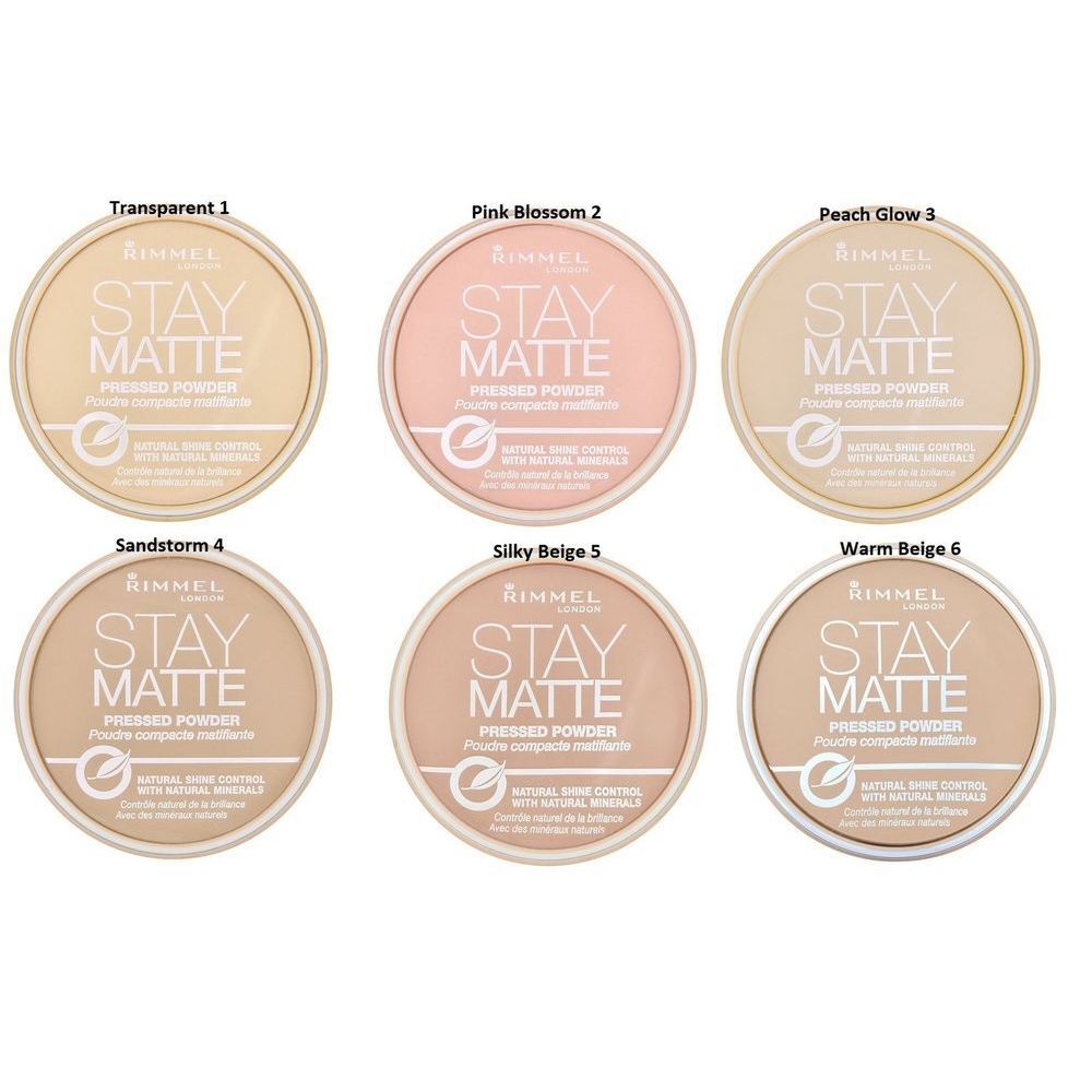 Rimmel Puder u kamenu Stay Mat Transparent 01 14g slika 3