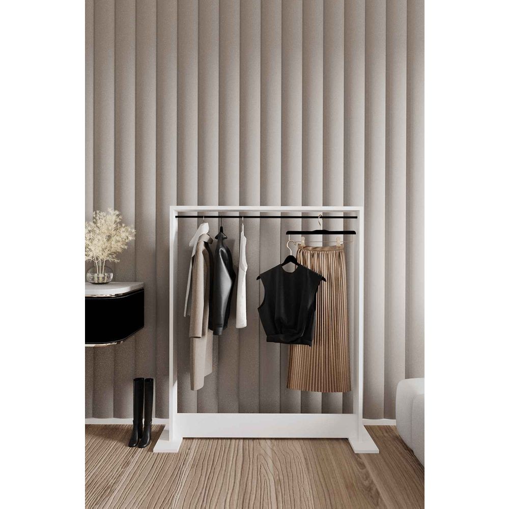 Hall Stand Salvitor - Bijela Boja slika 1