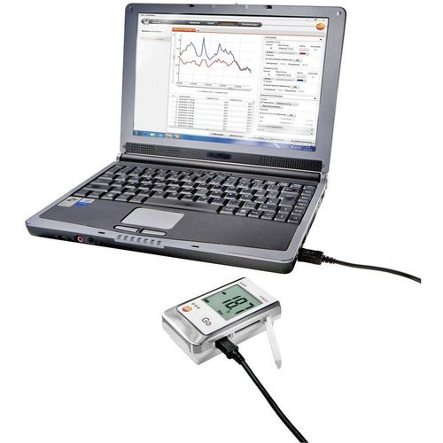 testo 176 P1 višenamjenski uređaj za pohranu podataka  Mjerena veličina temperatura, tlak zraka, vlaga -40 do 70 °C 0 do 100 % rF 600 - 1100 hPa slika 2