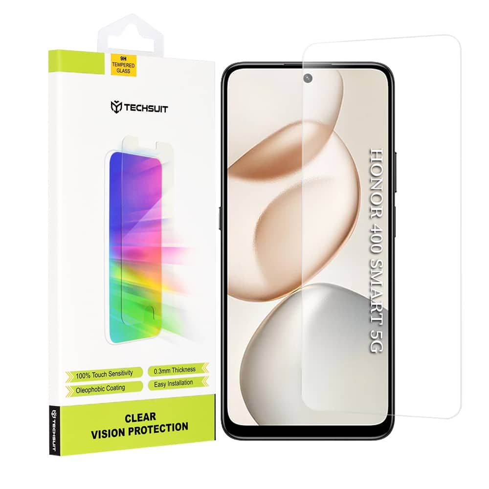 Techsuit - Prozirno staklo - Honor 400 Smart 5G / 400 Smart 4G / 200 Smart / 90 Smart / X7d 4G / X7b 4G / X7b 5G / X7c slika 1