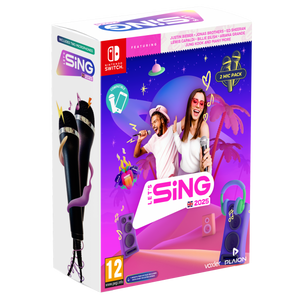 Let's Sing 2025 - Paket s dva mikrofona (Nintendo Switch)