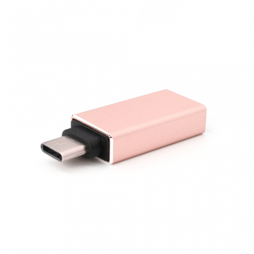 Adapter USB 3.0 Z na TYPE C M JWD-AD76 roze slika 1