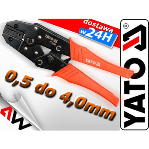 Yato kliješta za konektore 0,5-4,0mm2 2299 slika 2