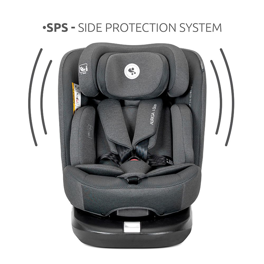 Lorelli Rotirajuća autosjedalica Auriga i-Size 40-150cm Isofix sa Anti Rebound štitnikom, Green slika 10