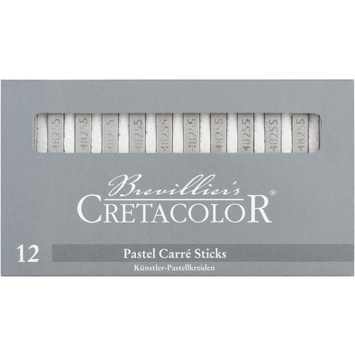 UMJETNIČKE PASTELNE BOJE CRETACOLOR  PASTEL STICKS SILVER 12KOM 482 55 slika 4