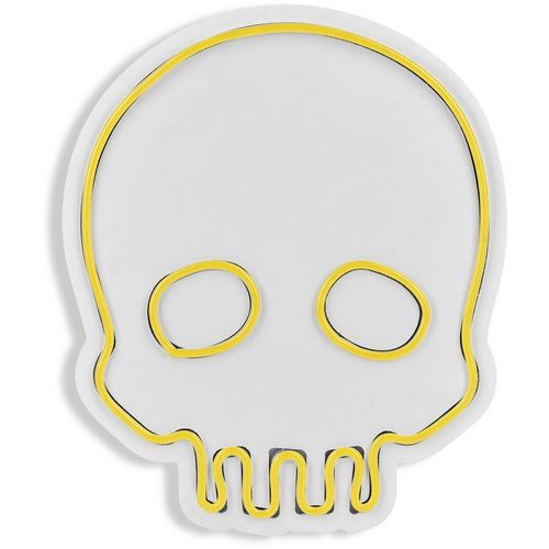 Wallity Ukrasna plastična LED rasvjeta, Skull - Yellow slika 16