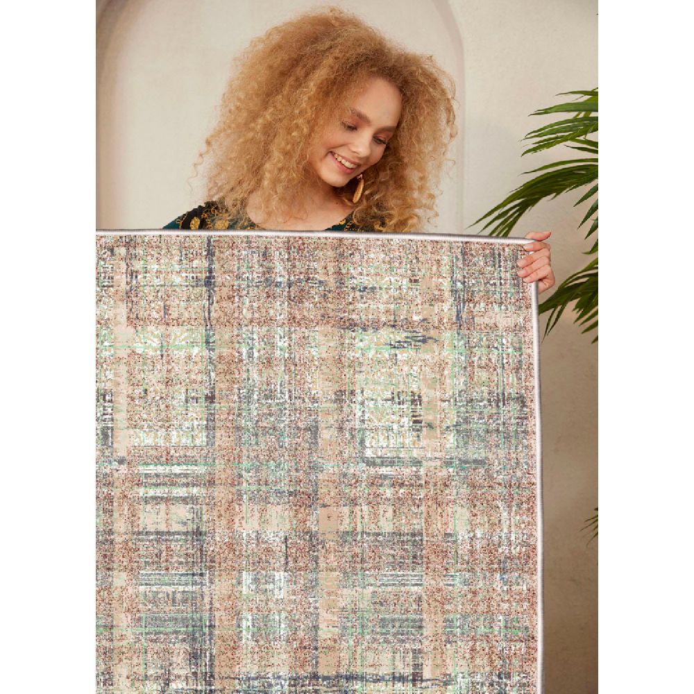 Tanki elegantni Mink zeleno-sivi tepih (160 x 230 cm) slika 4