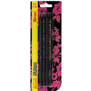 Spirit of Lifestyle Drvena olovka nature 4/1 Blister