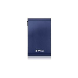 Silicon Power SP010TBPHDA80S3B Portable HDD 1TB, Armor A80, USB 3.2 Gen.1, IPX7 Protection, Blue