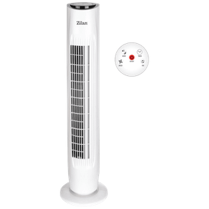 Zilan Ventilator stupni, daljinski upravljač, 45W, 80 cm, ±80° - ZLN3437