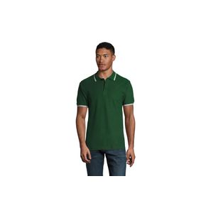 PRACTICE muška polo majica sa kratkim rukavima - Tamno zelena, XL 
