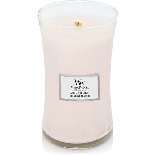 WOODWICK CLASSIC LARGE, svijeća mirisna Sheer Tuberose  slika 2