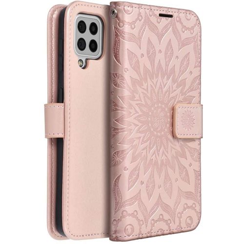 Forcell MEZZO Book case za Samsung Galaxy A22 5G, Mandala Rose Gold slika 1