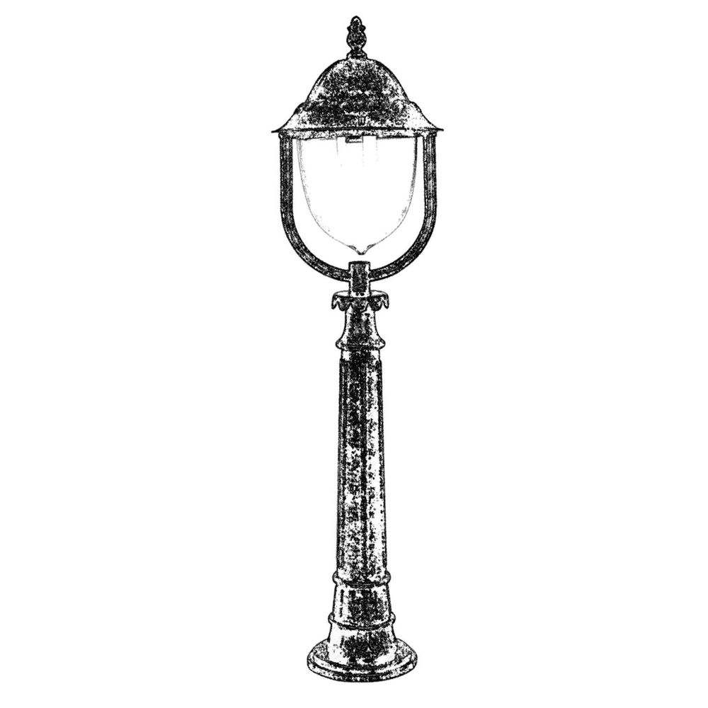 BSU-68212-BKR-M1-B Smeđi Spoljašnji Podni Lampa slika 2