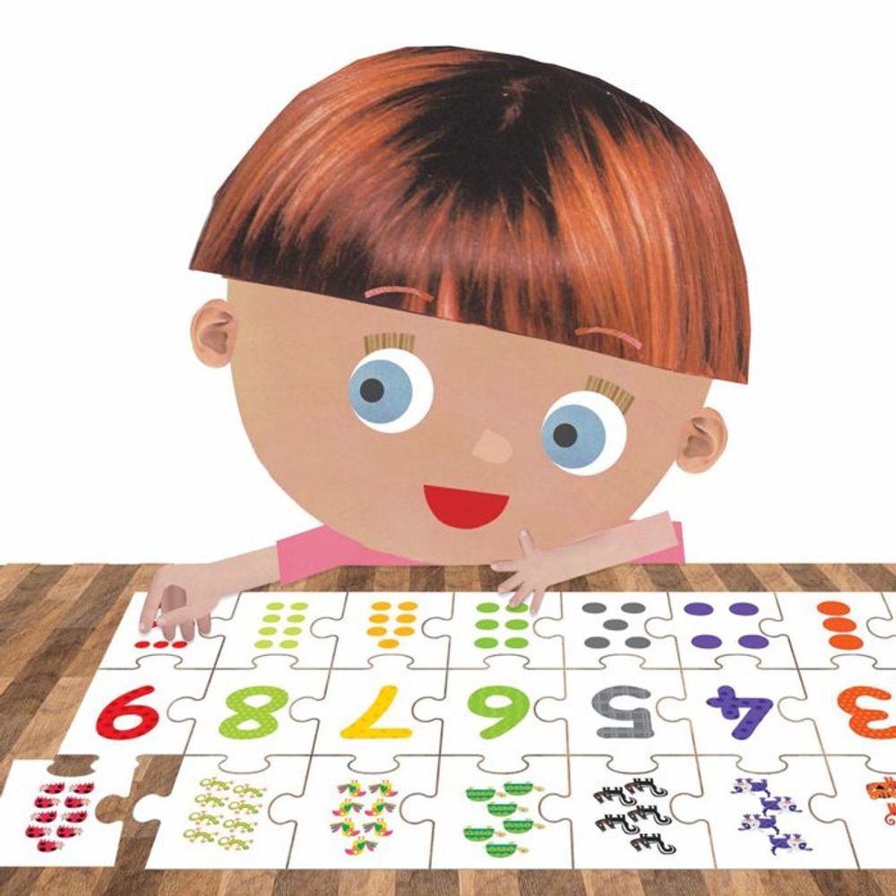 HEADU Edukativna dvostrana slagalica 123 Puzzle slika 3