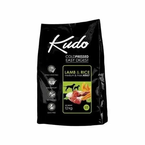 Kudo Medium/Maxi Adult Lamb & Rice - 3 kg slika 1