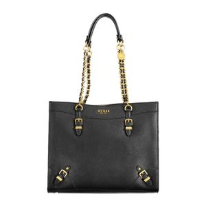 GUESS JEANS BLACK WOMEN'S BAG