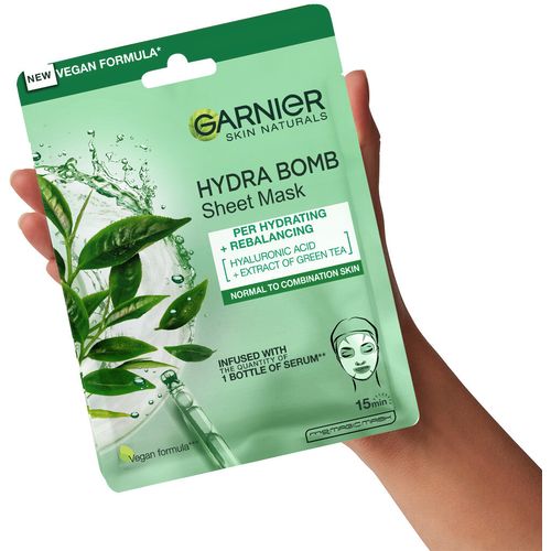Garnier Skin Naturals Tissue Mask Moisture + Freshness maska za lice 28g slika 4