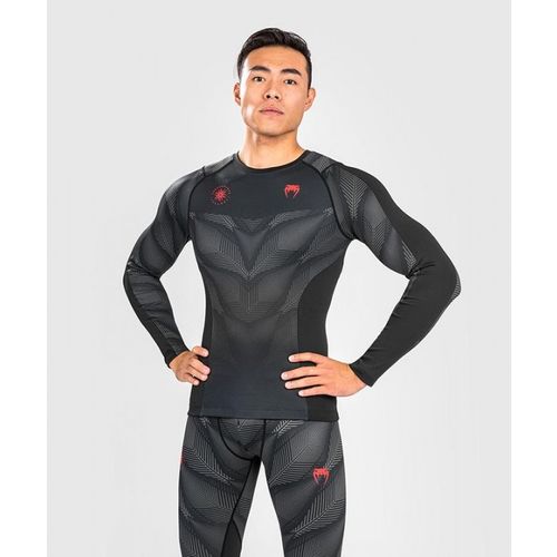 Venum Phantom Rashguard Dugi Rukav Crno-Crveni L slika 4