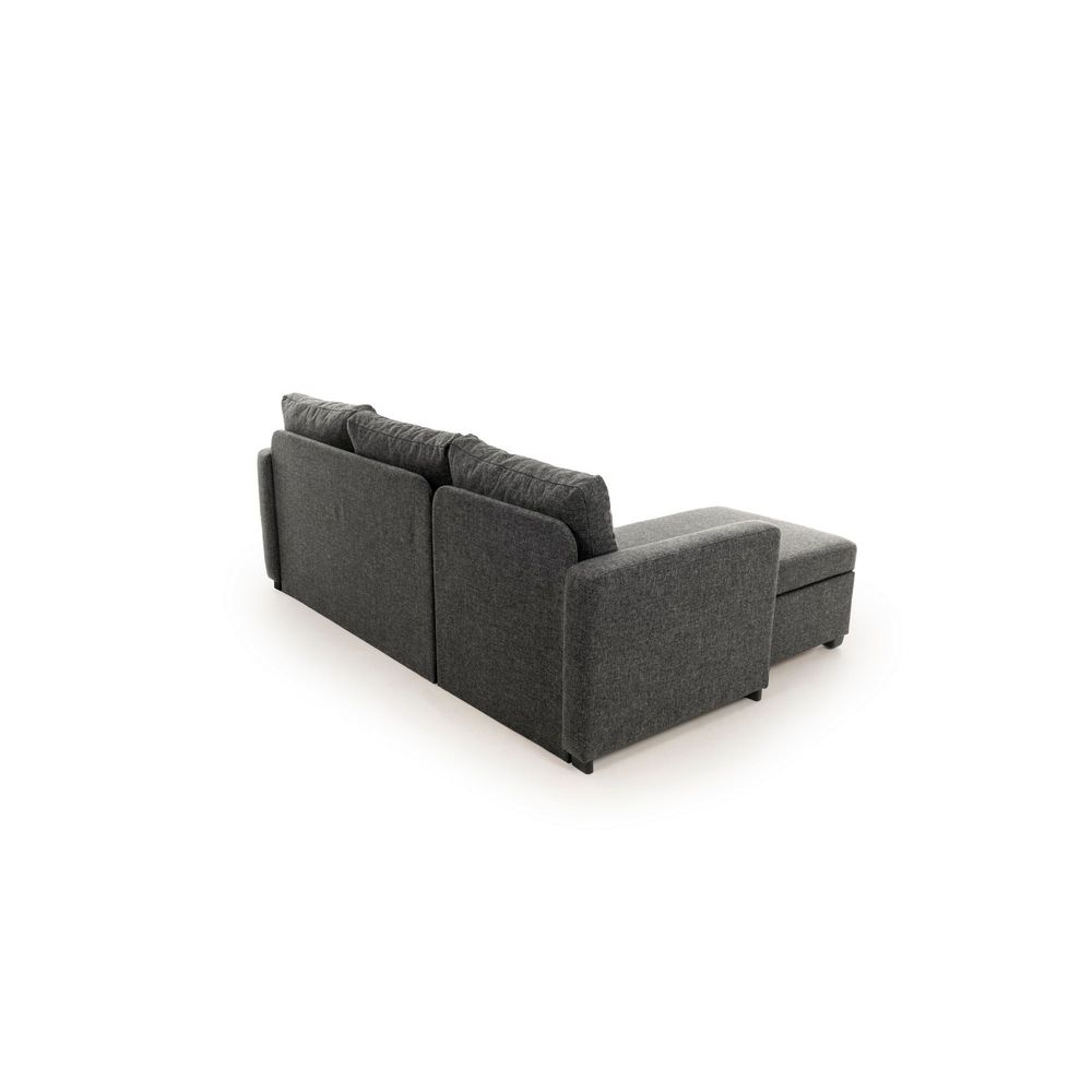 Krevetna ugaona sofa Kado – siva slika 16