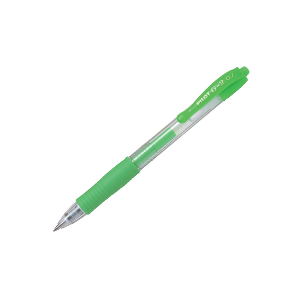 ROLER PILOT G2 0.7 NEON ZELENA slika 1