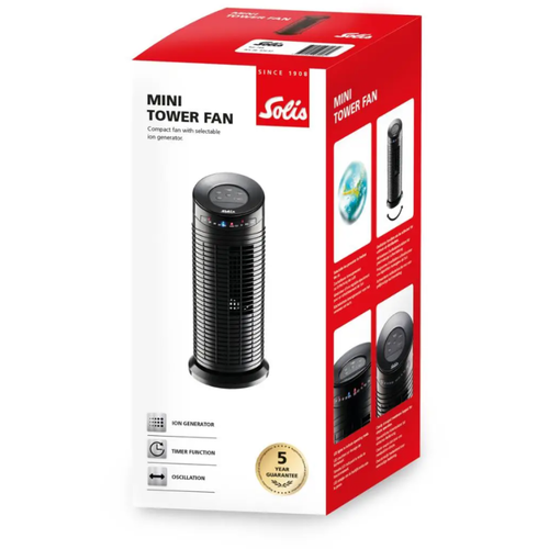 Solis Tower Black ventilator slika 9