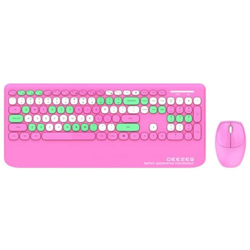 GEEZER WL RETRO SMK-679395AGPK US Bežična tastatura i miš slika 1