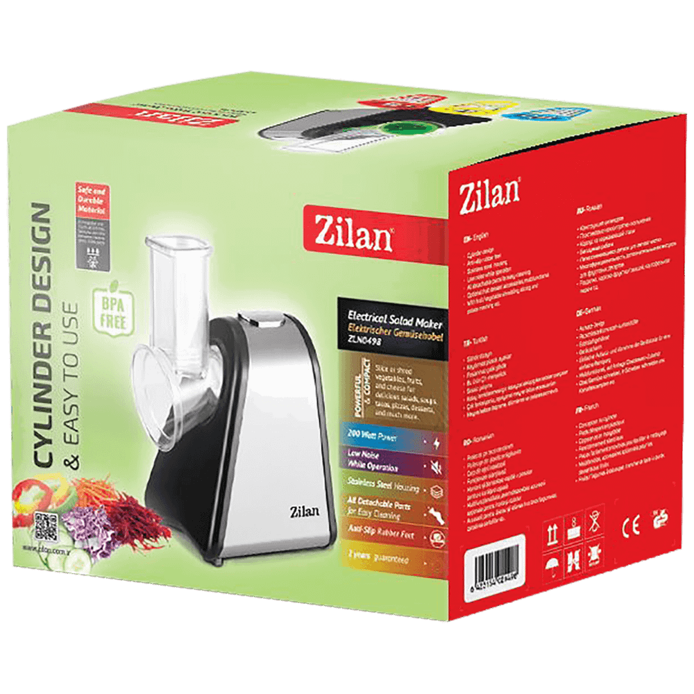 Zilan Rezalica za salatu, 200 W, sivo/crna - ZLN0498 slika 2