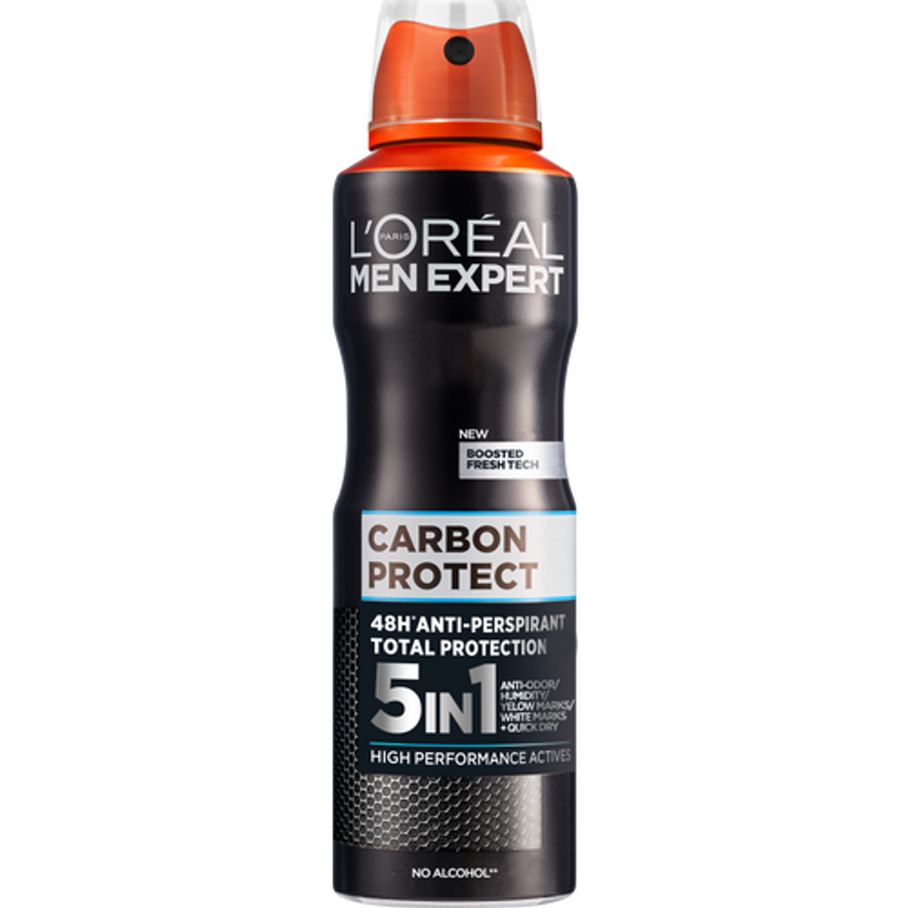 L'Oréal Paris Men Expert 5u1 dezodorans u spreju Carbon Protect 150ml slika 1