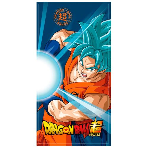 Dragon Ball Super Goku Super Saiyan Blue microfibre beach towel slika 1
