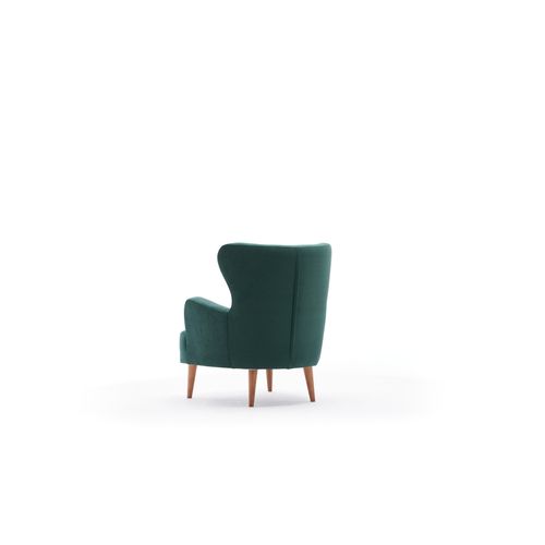 Karina - Petrol Green Petrol Green Wing Chair slika 5