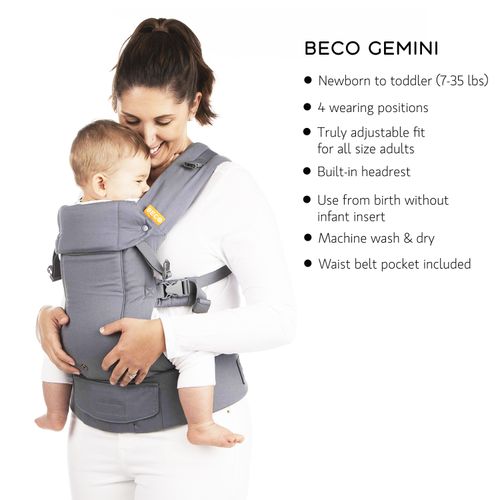 BECO GEMINI Wave ergonomska nosiljka slika 7