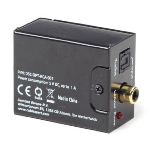 DSC-OPT-RCA-001 Gembird Digital to analog audio converter slika 7