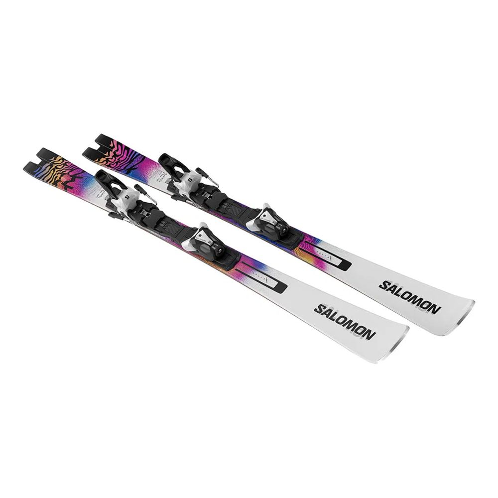 Salomon Skije sa vezovima E Addikt Pro 66 White/Black/Black + MI12 GW F8 slika 2