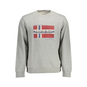 NAPAPIJRI SWEATSHIRT WITHOUT ZIP MAN GRAY