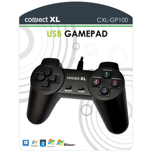 Connect XL Gamepad za PC, 14 tipki(8-way), konekcija USB - CXL-GP100