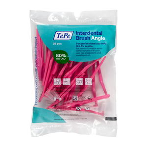 TePe Angle Interdentalne četkice kutne Roze vel. 0 / 0,4 mm - multi-pack vrećica 25 kom