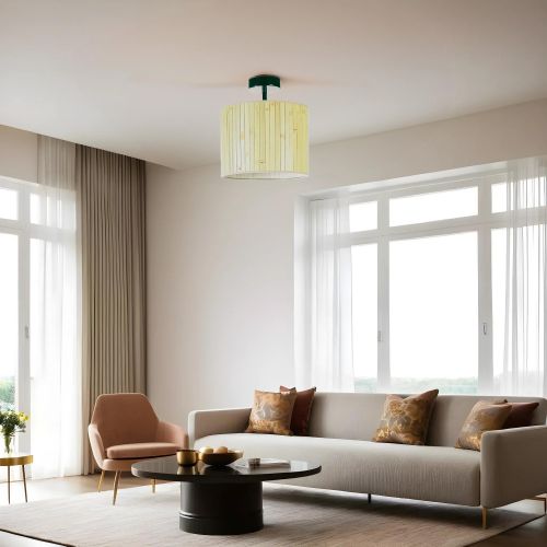 Bambu 08 Abajurlu Plafonyer Avize Oak
Green Chandelier slika 1