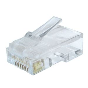 LC-8P8C-002/10 Gembird CAT6 UTP Modular plug 8P8C 30u gold plated RJ45, 10 u pak /CENA PO PAKOVANJU