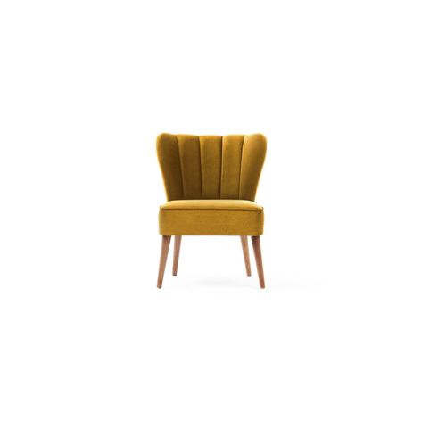 Layla - Gold Gold Wing Chair slika 4