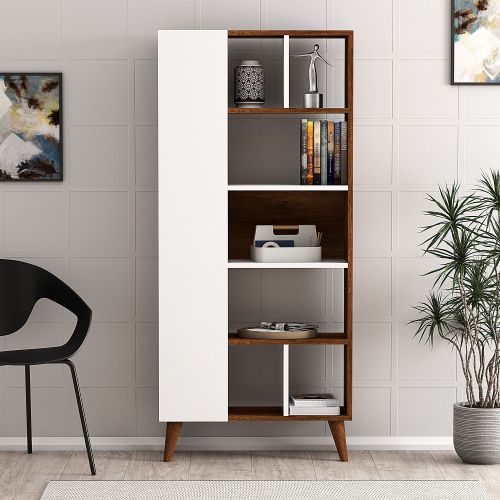 Ferzan Bookshelf - Baroque Walnut Baroque Walnut
White Bookshelf slika 2