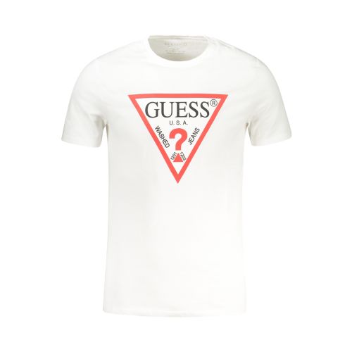 GUESS JEANS SHORT SLEEVE T-SHIRT MEN WHITE slika 1