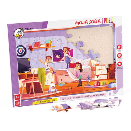 VRABAC PLAYGROUNDS, puzzle Fun 30, Moja soba slika 2