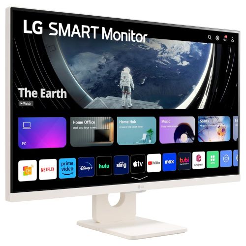 LG 27SR50F-W 27" IPS 1920x1080 60Hz 14ms GtG HDMIx2 USB smart VESA zvučnici bela slika 2