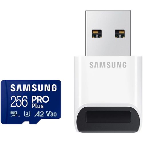 Samsung Memorijska kartica PRO PLUS MicroSDXC 256GB U3 + SD Adapter MB-MD256SB slika 1