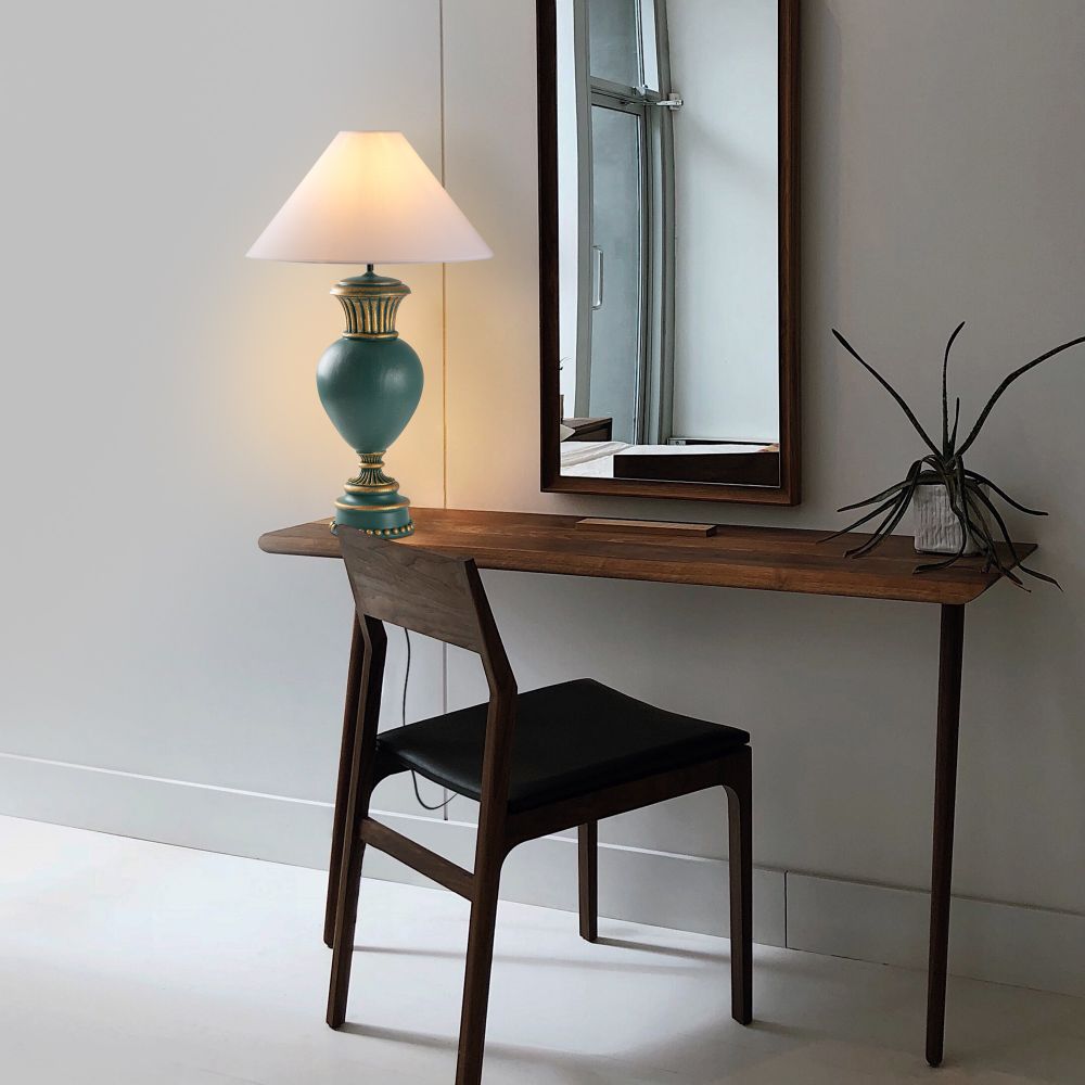 ELEGANZE-5325 Zelena i Bijela Stočna Lampa slika 3