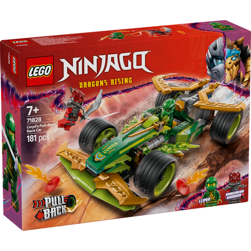 LEGO® NINJAGO® 71828 Lloydov trkaći auto na povlačenje slika 5